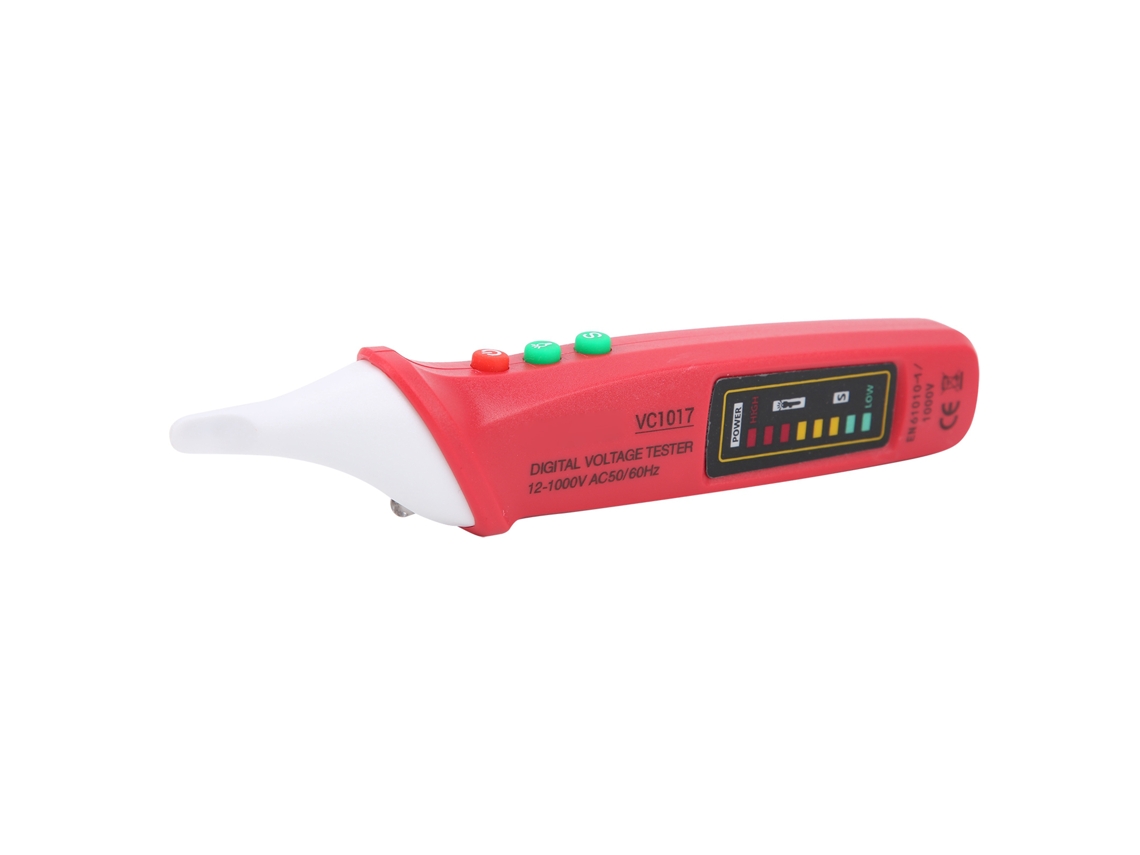 Caneta de Teste Elétrico Digital VC1017 com Lanterna LED S/MARCA