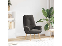 Vidaxl Poltrona Cinza Escuro 69 X 74 X 93 Cm Tecido Sherpa