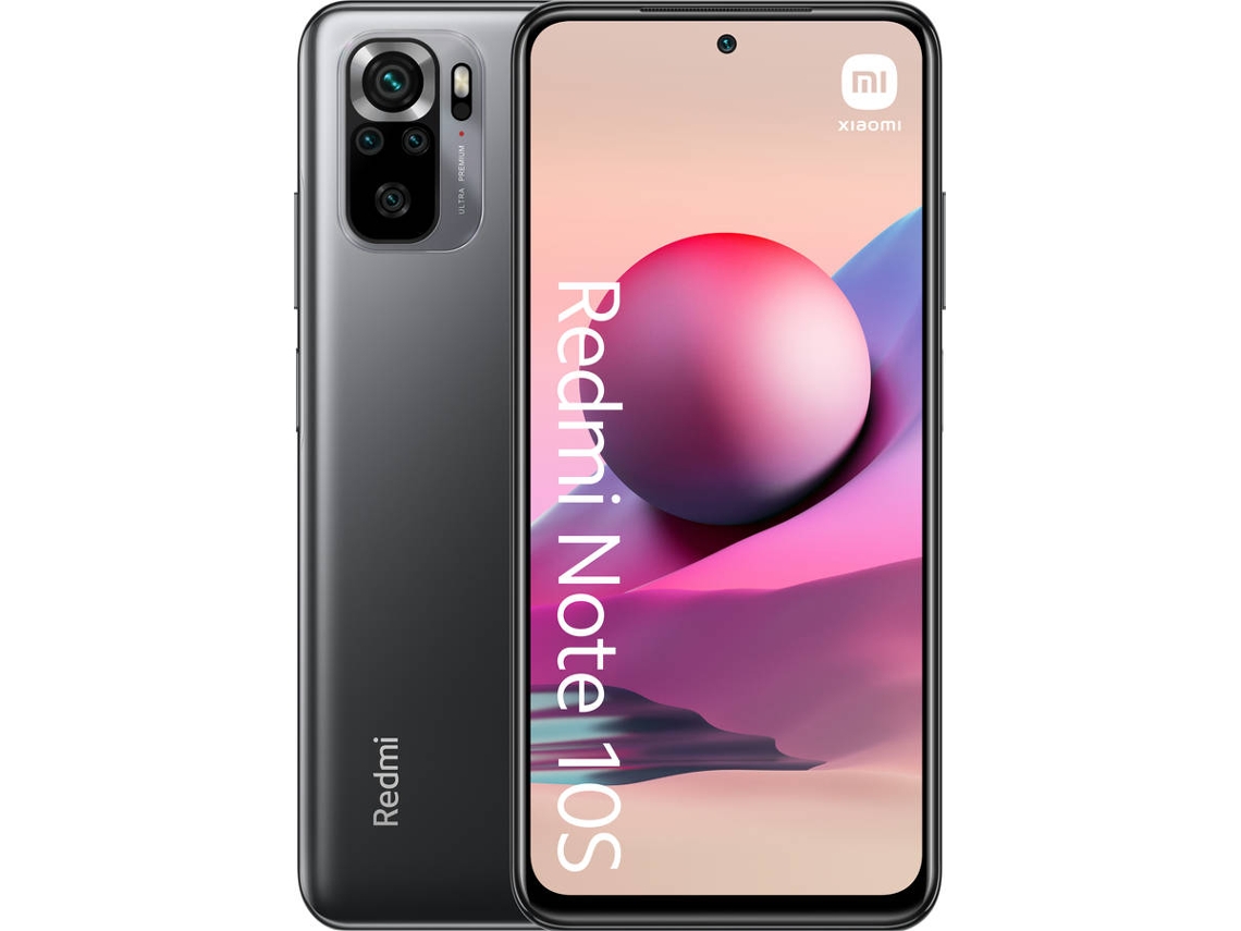 Smartphone XIAOMI Redmi Note 10S (6,43'' - 6 GB - 128 GB - Cinza)