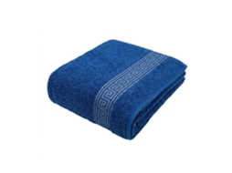 Toalha Piscina Anticloro 100% Algodão 450 G/m² Indanthren - 30 Und 70x140 Azul Real IVEDIN HOME (banheiro, Piscina)