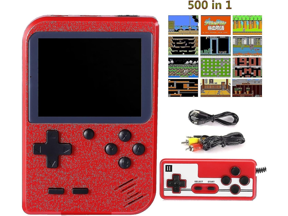 Mini Console De Jogos Retrô Portátil Com 500 Jogos Fc Clássicos Ly Ebike