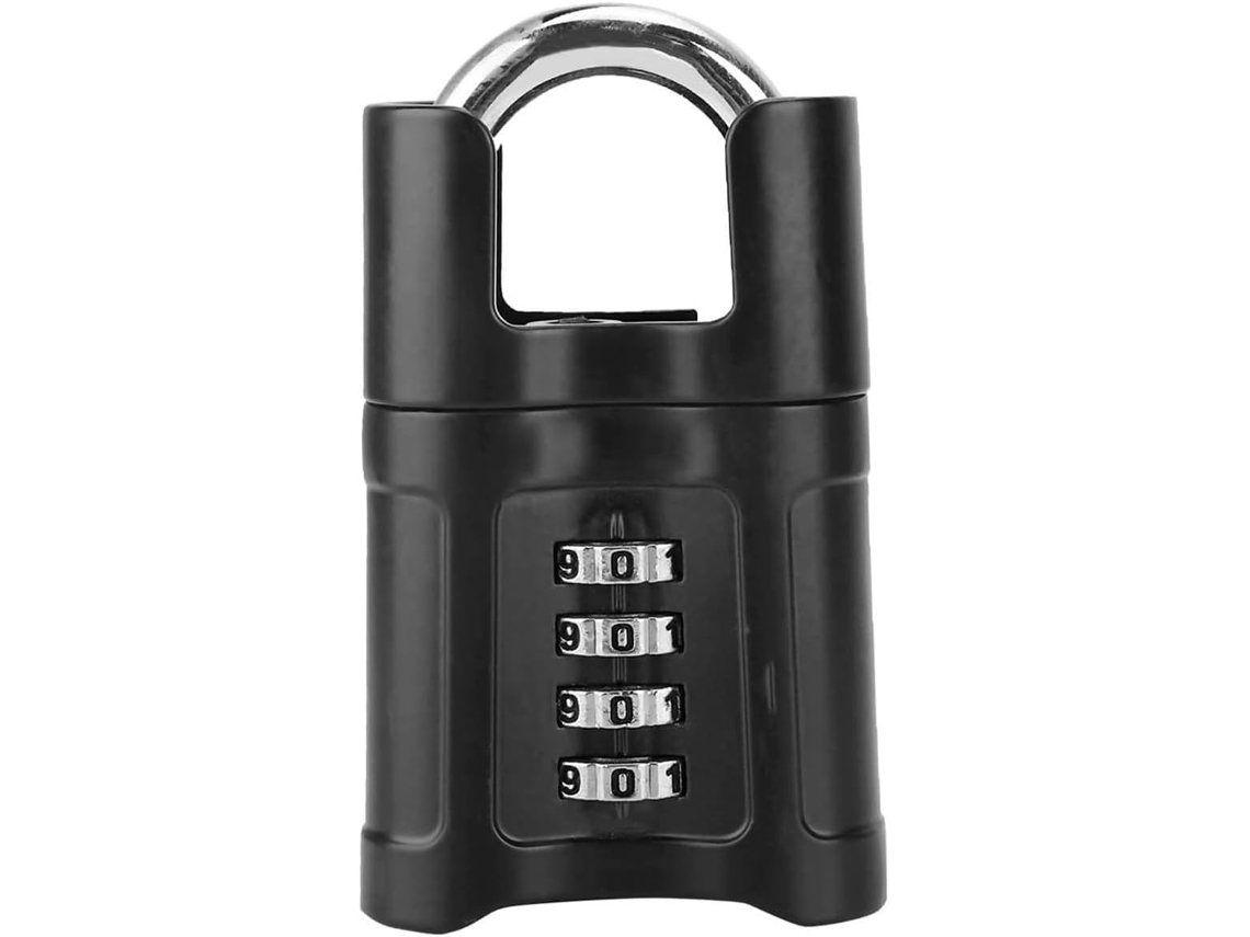 Cadeado De Combinação Com Senha 4 Dígitos, Liga Zinco Para Portas