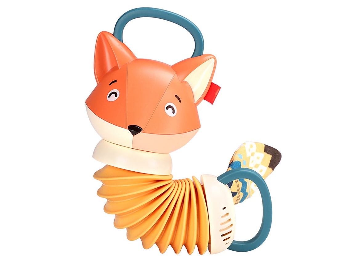 Yncm - Acordeão Musical Infantil em Formato de Animal com Iluminação Educativa para Crianças e Bebês