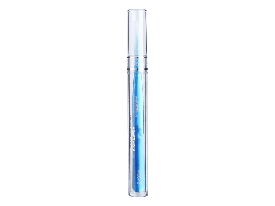 Pinça de aço inoxidável para reparo de relógios e joias - Ferramenta prática - Azul