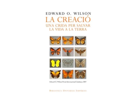 Livro La Creació de Edward O. Wilson (Catalão)