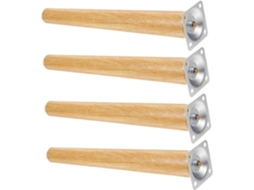 Outanaya Conjunto De 4 Pés Sofá Altos Para Móveis, Ideal Para Sofá, Cômoda, Mesa E Armário Pés De Substituição