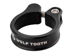 Abraçadeira Selim Cnc Preto 31.8 Mmwolf Tooth