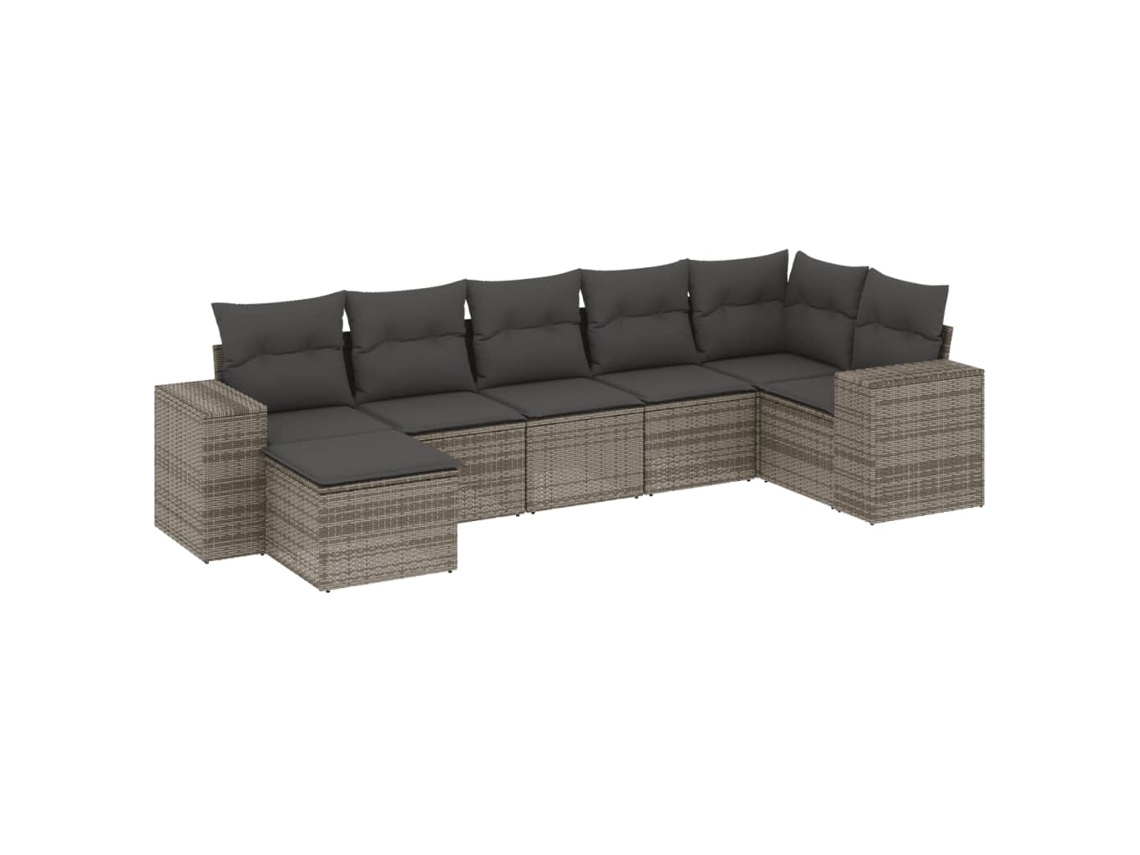 Garden Sofa Set, Garden Sofa Sets Vidaxl Cinzeto Rattan / Vime (n/a)