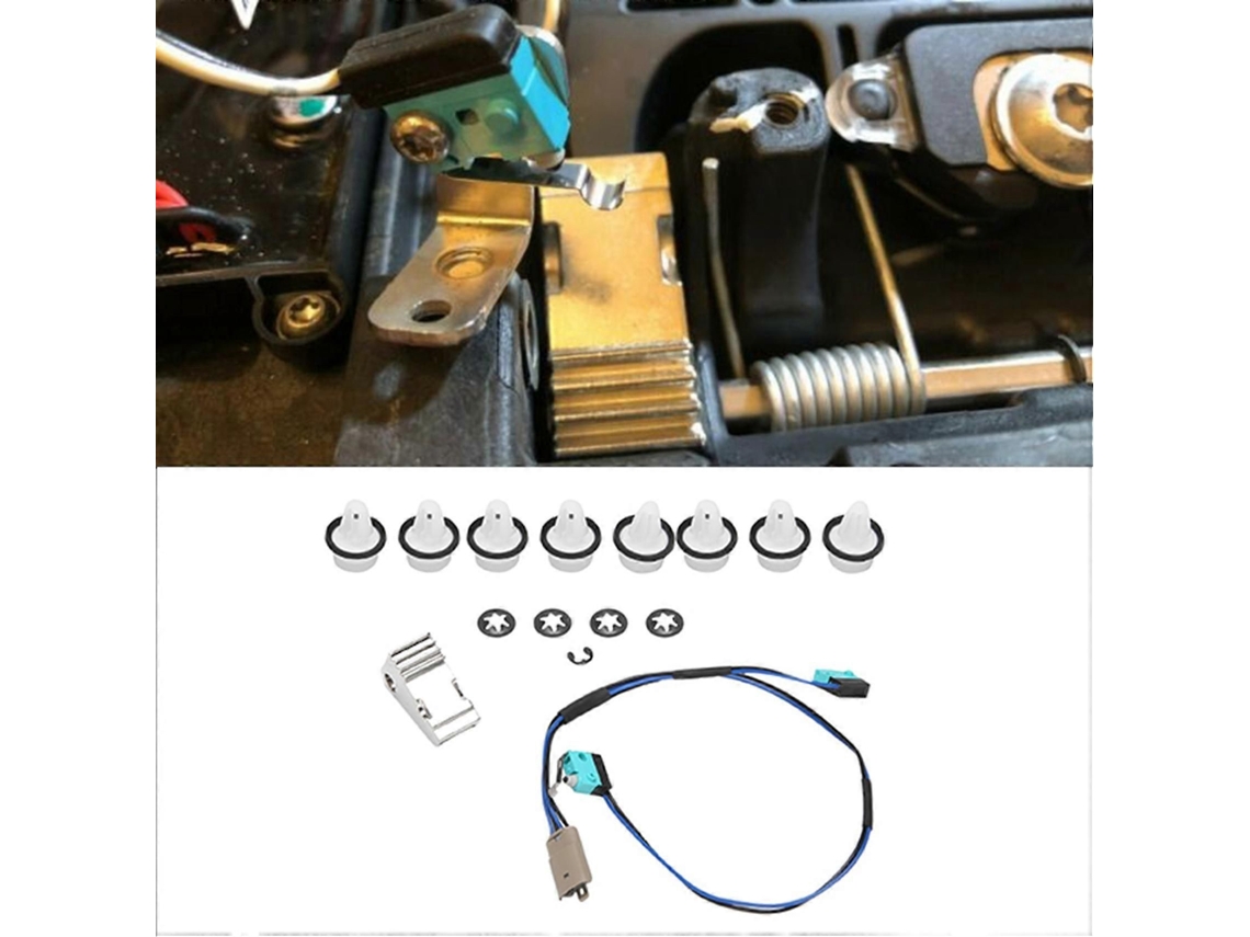 Maçaneta Reforçada Para Tesla Model S Com Microinterruptor E Chicote Elétrico, Compatível Com Versões 1016009-00-e, -c E 1042845-00-b
