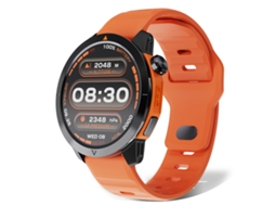 (laranja) Smartwatch, Tela Amoled, Chamadas Bluetooth, Bússola, À Prova D'água