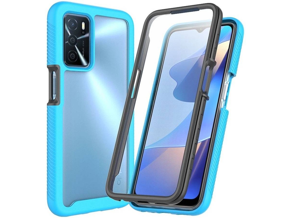 Capa Oppo A16 HFS HOUSE Full Coverage (Azul)