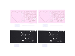 4 Pcs Topper de Bolo de Aniversário Decorações para Festas de Aniversário NEVEANCE