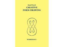 Livro creative form drawing: workbook 1 de rudolf kutzli (inglês)