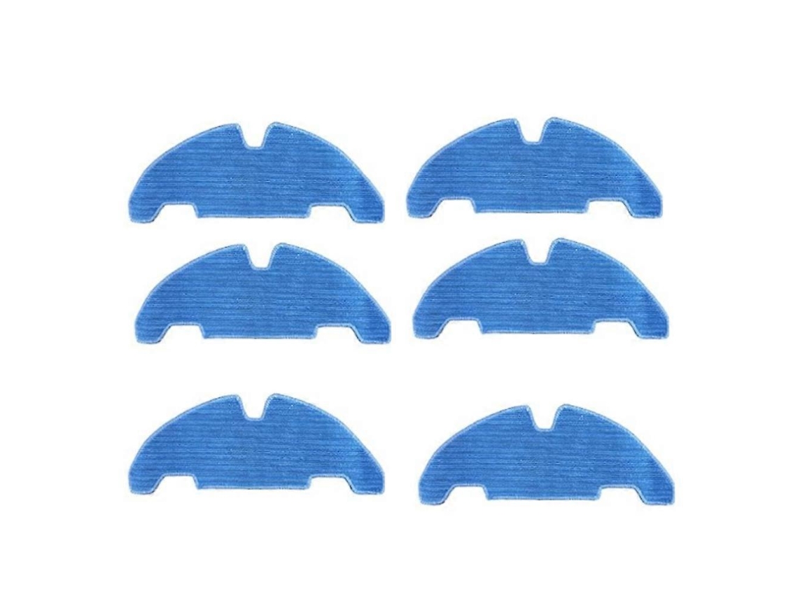 Conjunto De 6 Panos De Limpeza Para Aspirador De Pó Lefant M330/m330 Pro - Acessórios E Panos De Limpeza De Reposição_ozo