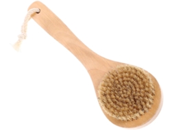 Escova De Banho Toyandona Soft Breath Em Madeira Natural Para O Corpo, Esfoliação E Limpeza Suaves