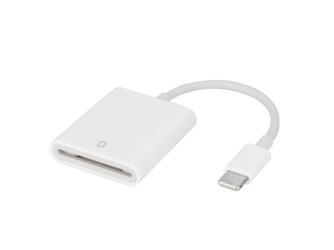 Leitor De Cartão Sd Adaptador Cabo De Dados Otg Para Ipad Telefone Móvel Android Ios