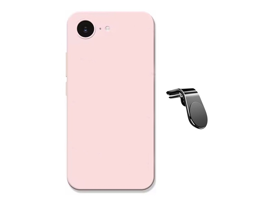 Capa Para Iphone 16 Phonecare Silicone Líquido Rosa
