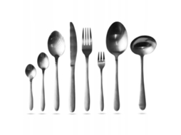 6 Pessoas Com Jogo De Utensílios De Aço Inox 39 Peças Prata