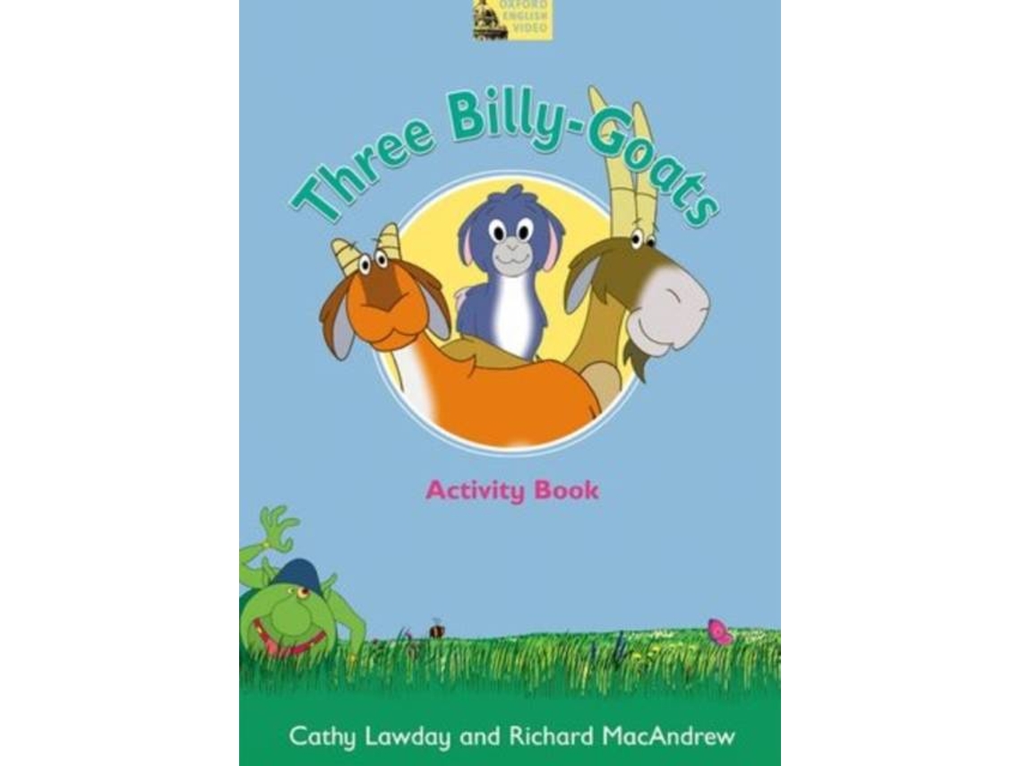 Livro Three Billy-goats de Cathy Lawday e Richard Macandrew (Inglês)