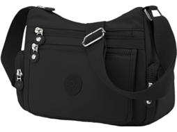 Bolsa De Ombro Feminina | Bolsa De Ombro De Nylon Para Meninas, Bolsa De Armazenamento Ajustável E Gokoco