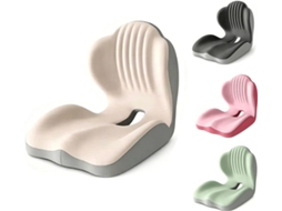 Almofada Genérica Ergonômica De Espuma Viscoelástica Para Assento Cadeira Escritório, Com Design Integrado Em Formato De