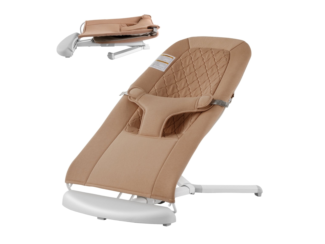 VEVOR Baby Bouncer Cadeira de Assento Dobrável Bouncer para Bebês com 2 Ângulos de Reclinação