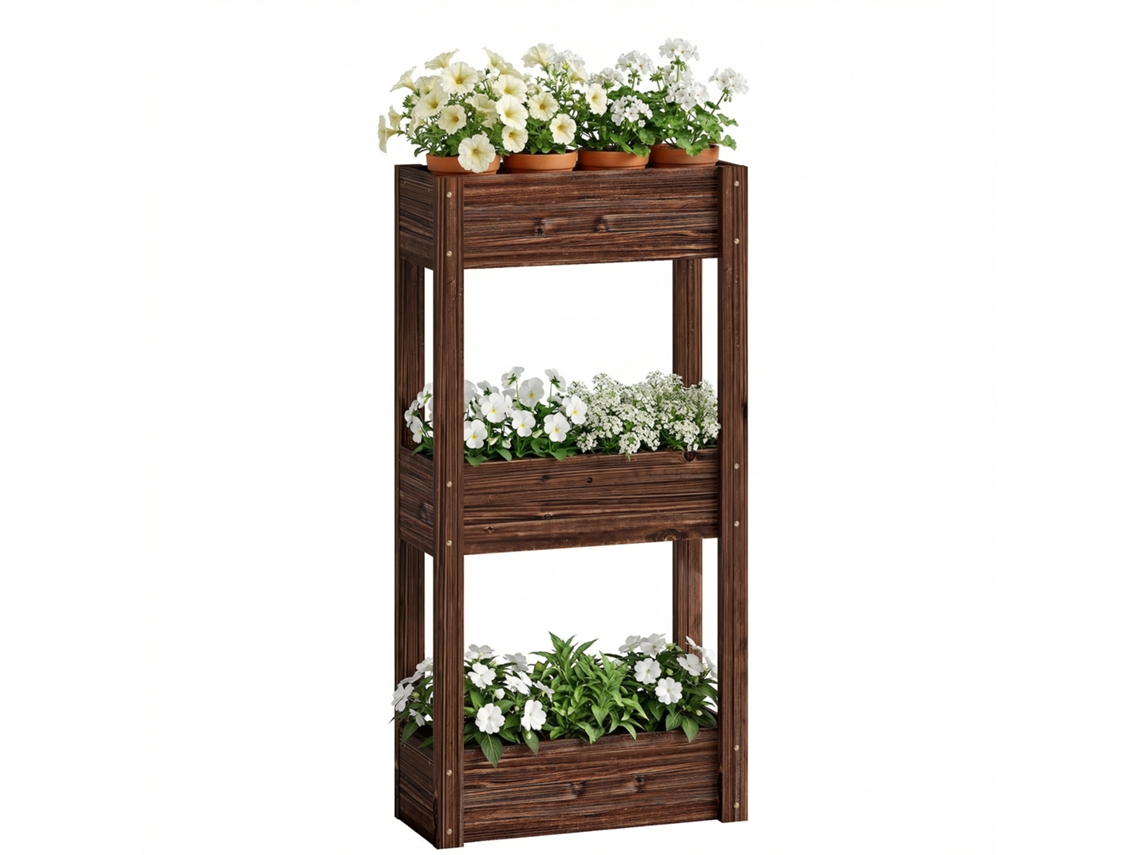 Jardineira Elevada com Pés CHEZMOI (60x25x120 cm)