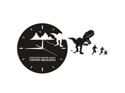 Relógio de Parede de Dinossauro ALLINLESS