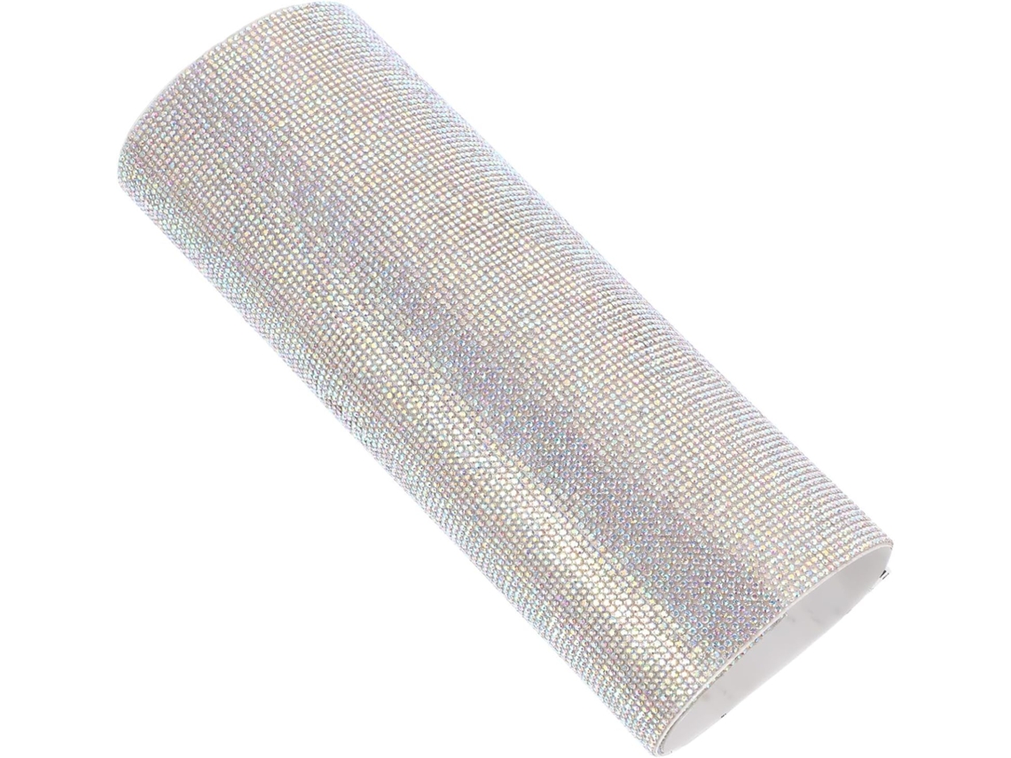 Adesivos autoadesivos Hemobllo Super Brilhantes com imitação de pedras preciosas e glitter, adesivos de vidro duráveis para decoração.