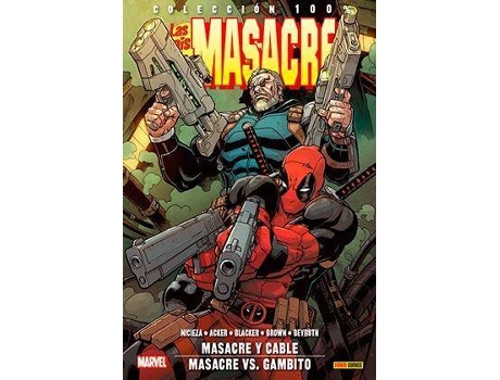 Livro Minis Masacre, 8 Masacre Y Cable de Nicieza (Espanhol)