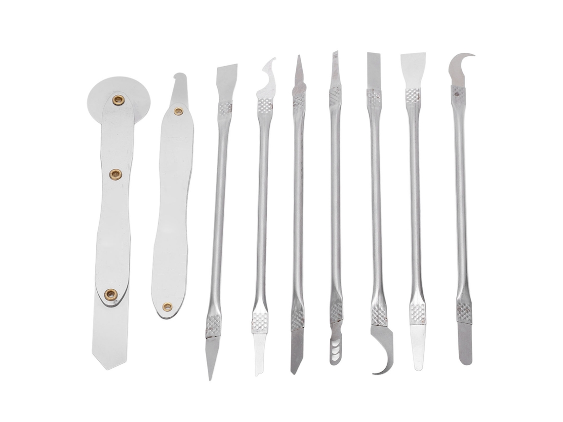 Kit De Ferramentas Laxiscreed Com 9 Pontas De Aço Para Reparo De Eletrónicos E Gadgets