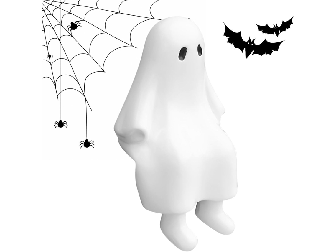 Miniatura Colecionável De Fantasma De Halloween, Uma Gracinha!