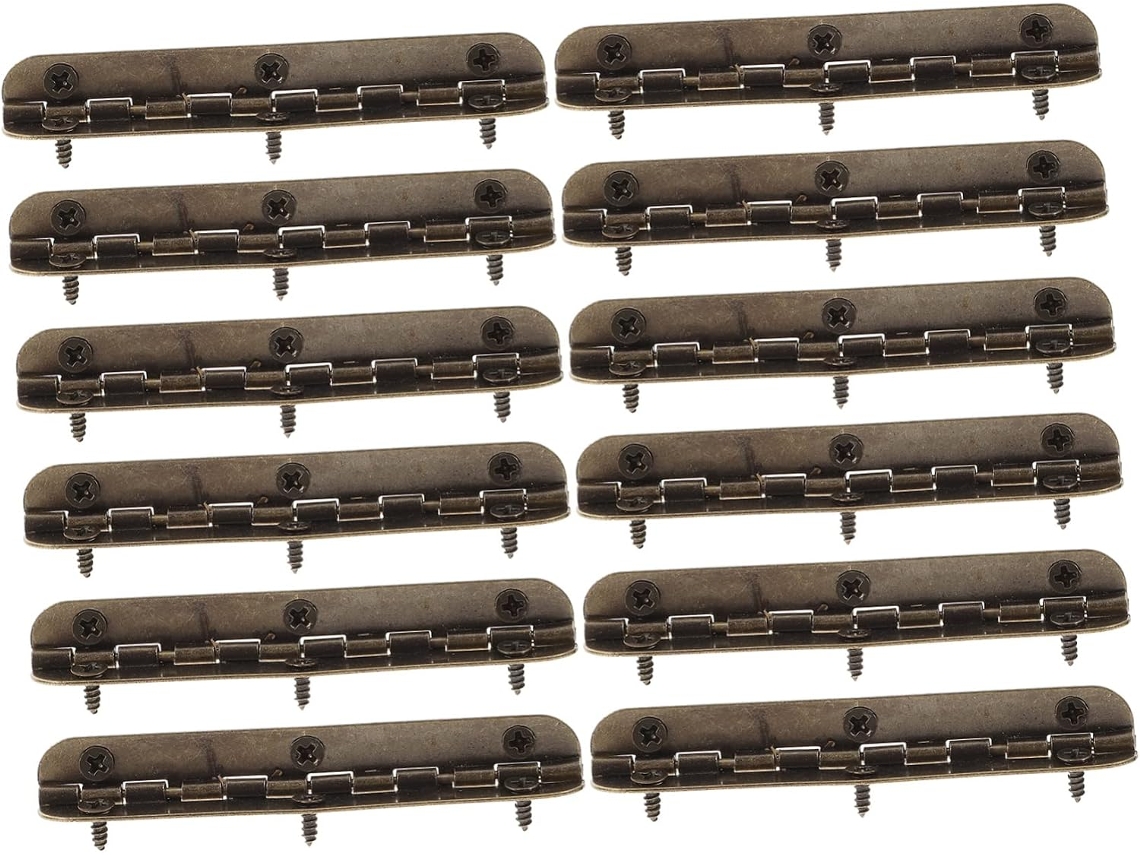 Conjunto De 12 Ferro Antigas Para Caixas Madeira. Pequenas Com Design