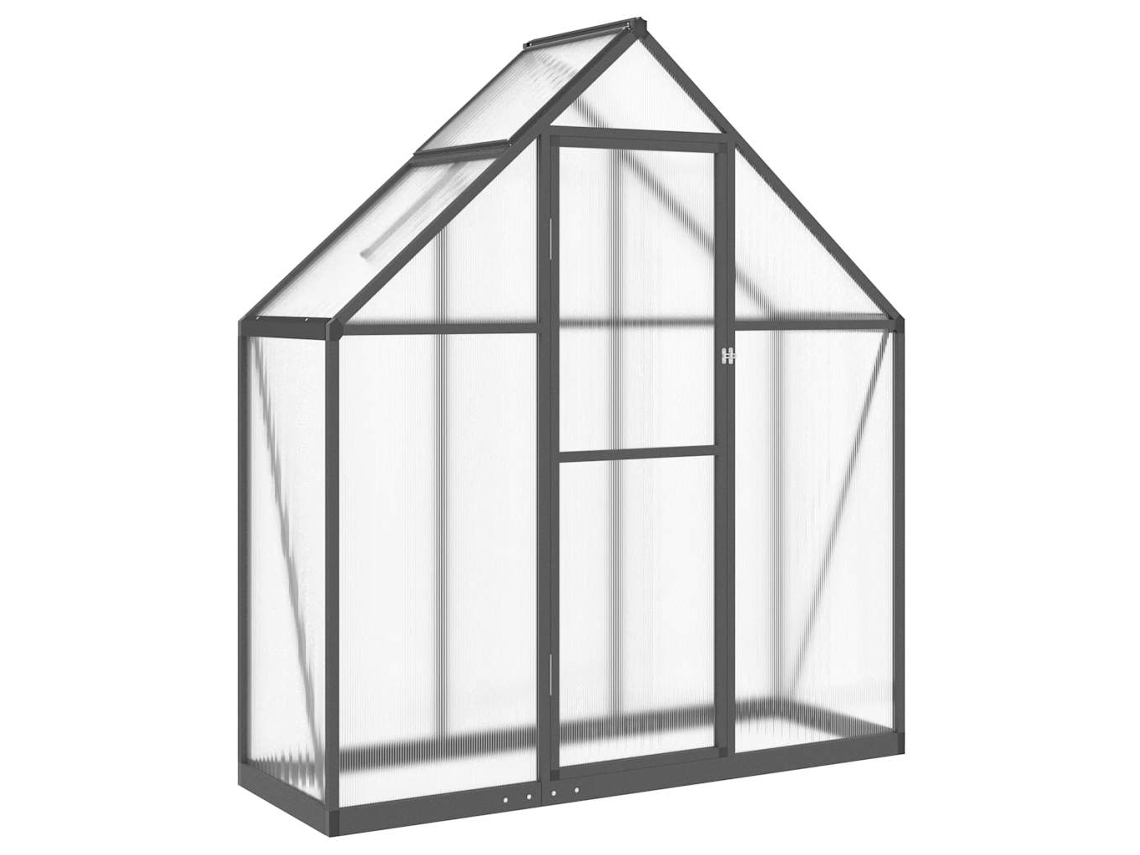 Greenhouse, Greenhouses Vidaxl Antracite Alumínio (169 X 58 X 195 Cm)