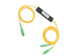 Divisor de fibra óptica Monomodo SC APC 1x2 PLC SC/UPC PCL Aquaforge