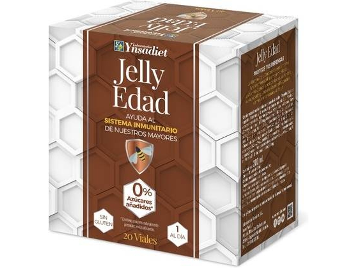 Suplemento Alimentar YNSADIET Jelly Idade (20 ampolas)