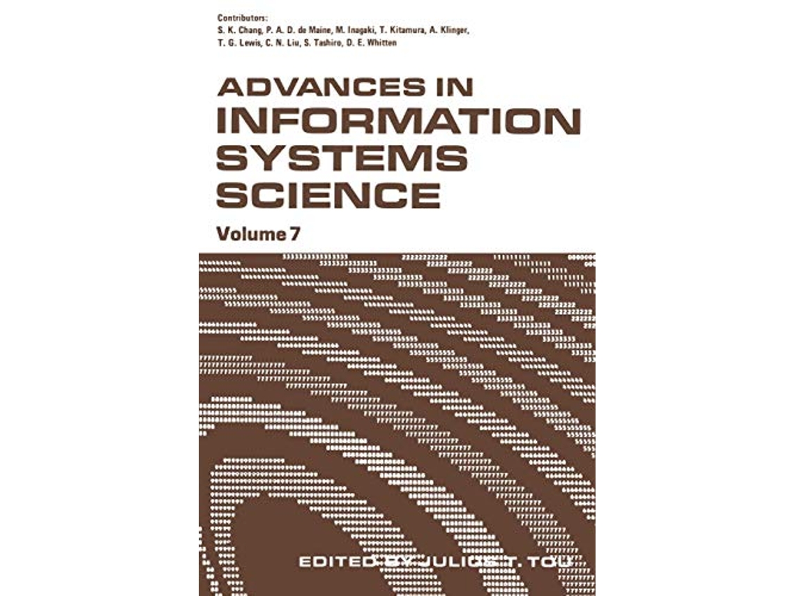 Livro Advances in Information Systems Science Volume 7 de Julius T Tou (Inglês)