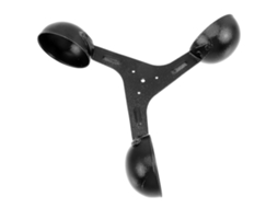 Copa Anemômetro De Medida De Viento De Aleación De Aluminio Para Reemplazo De Flujo Aéreo Negro