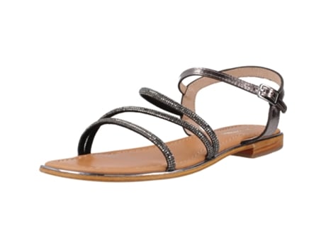 Sapatos de Mulher LES TROPEZIENNES Hoctavy Tecido Prateado (39)