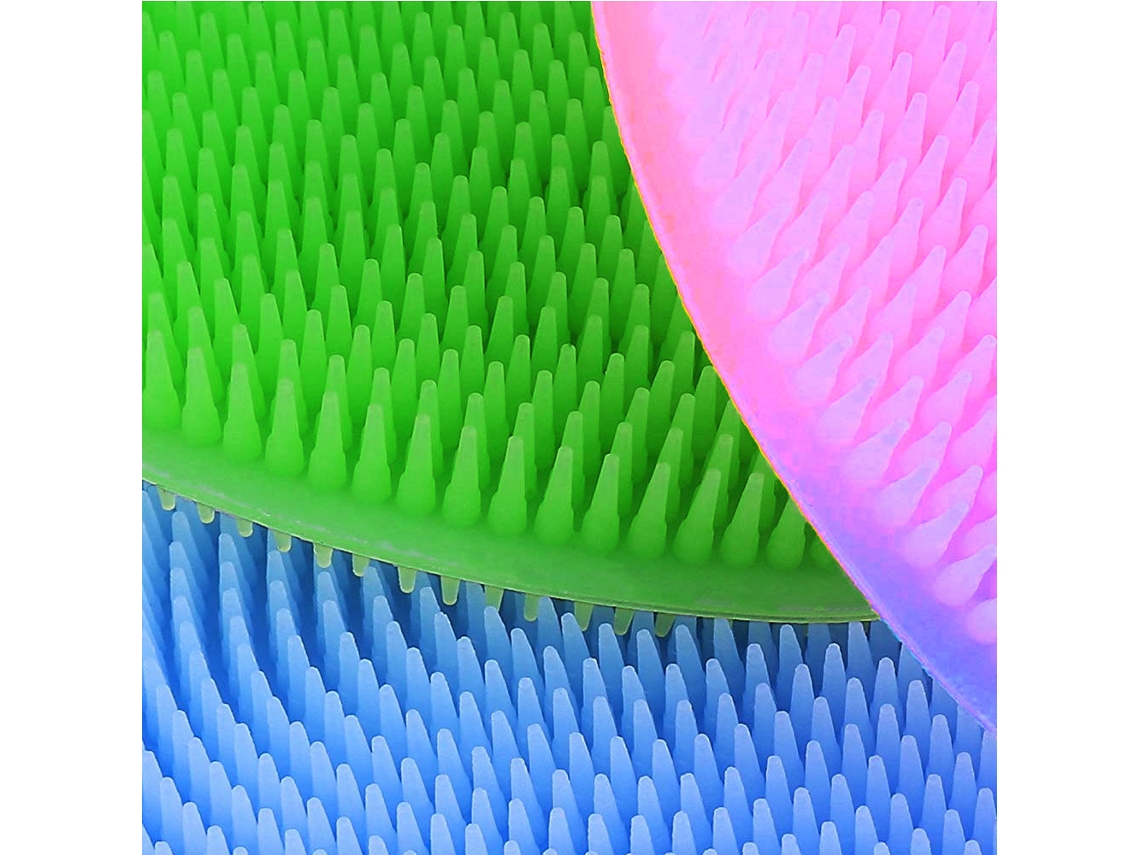 Escova De Silicone Laxiscreed Para Limpeza De Panelas, Frutas E Pratos