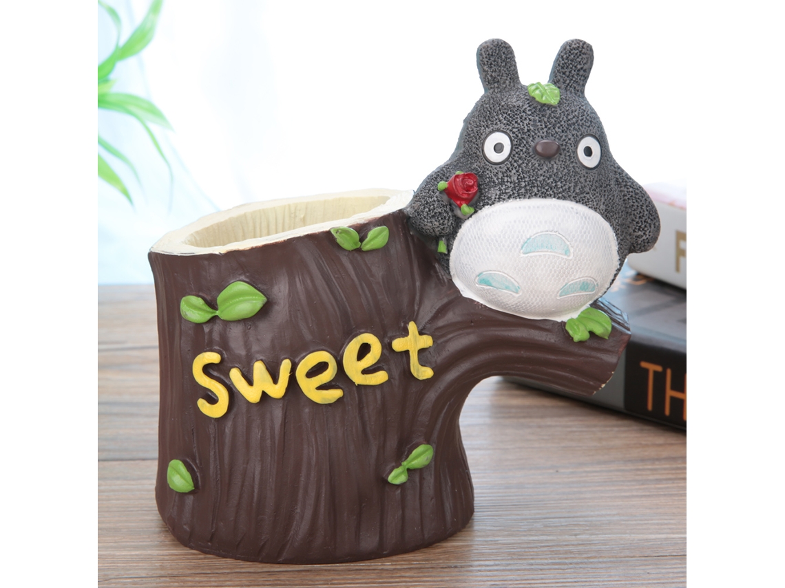 Succulent Pot (small Tree Stump Ornament + Creative Home Decor) Eoocoo