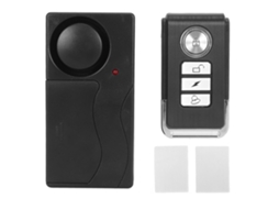 Alarma de Vibración Inalámbrica 108 Db com Controle Remoto e Modos para Bicicleta, Motocicleta, Carro, Porta e Janela (S/MARCA)