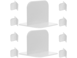 Conjunto De 10 Âncoras Segurança Anti Tombamento Para Móveis, Com Adesivo Forte E Design Invisível Para Uso Doméstico