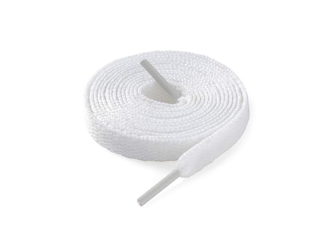 2026 5 Pares de Cordões Planos para Tênis, Cordões Duráveis de 8mm de Largura com 3 Comprimentos (100cm, 120cm, 140cm)