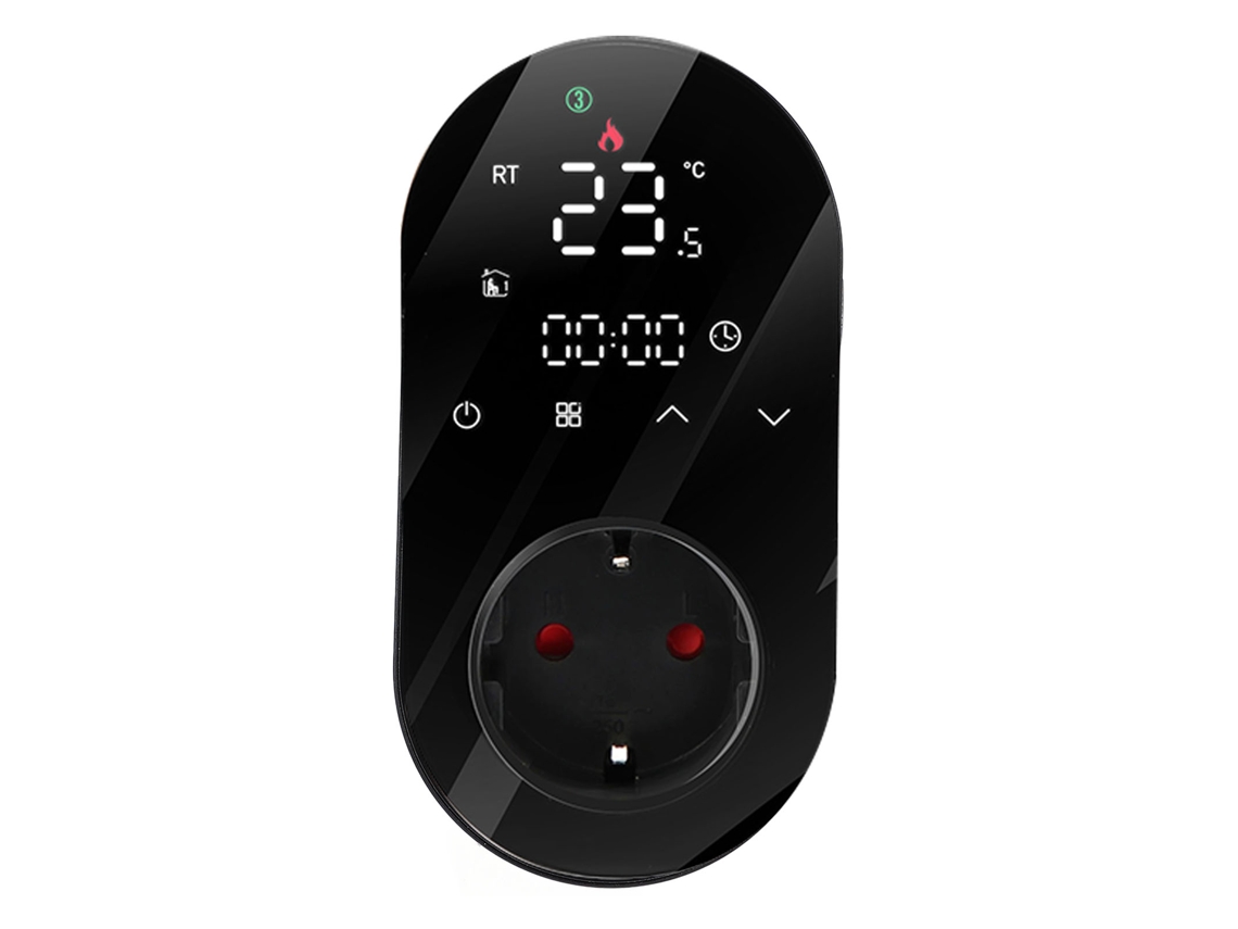 Tomada de Controle de Temperatura Digital Led Programável