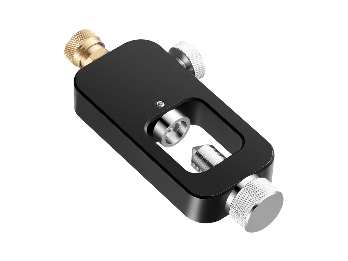 Adaptador de Recarga Tanque Mergulho, Interface 8 Mm, Acessório Equipamento para Cilindro Oxigênio, Material Alumínio, Compatível com Estação