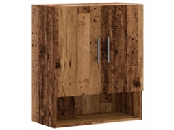 Wall Cabinet, Wall Cabinets Vidaxl Marrom Madeira Processada (n/a)