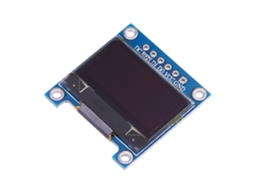 Módulo De Display Oled 0.96'' Iic Spi Serial 128x64 Texto Branco 3.3v