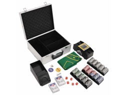 Vidaxl Conjunto De Fichas De Póquer 300 Pcs 11,5 G