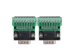 Conector Adaptador Db9 9pin Terminal Macho (2un)